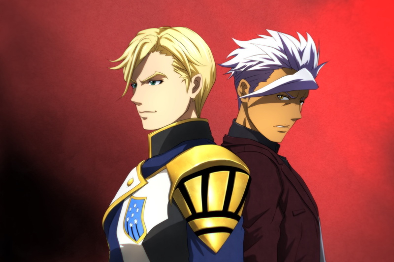 pride, red, yellow, art and craft, colored background, 1080P, young adult, waist up, people, standing, mobile suit gundam iron blooded orphans, mask, headshot