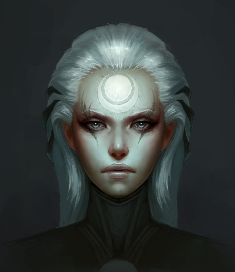 video games, fan art, Diana, 720P, League of Legends