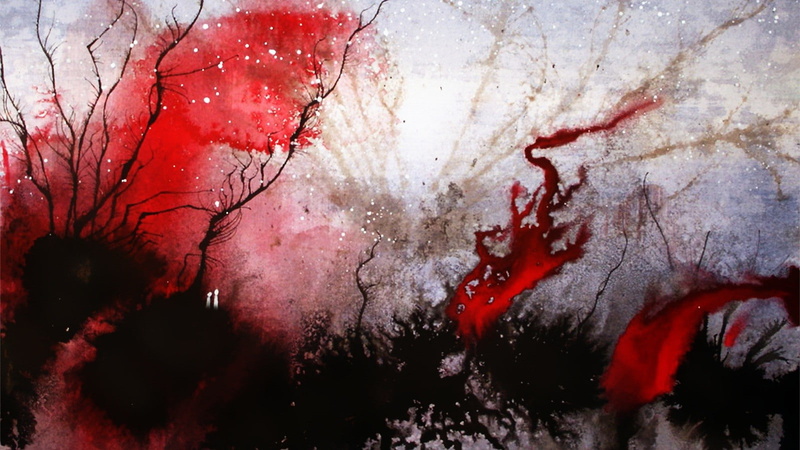beauty in nature, nature, backgrounds, blood, full frame, water, fear, abstract, aggression, outdoors, tree, no people, red, day, close-up, horror, human blood
