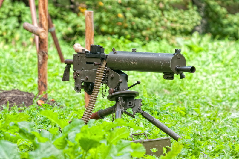 machine gun, war, times, 1080P, weapons, world, First, tape cartridges