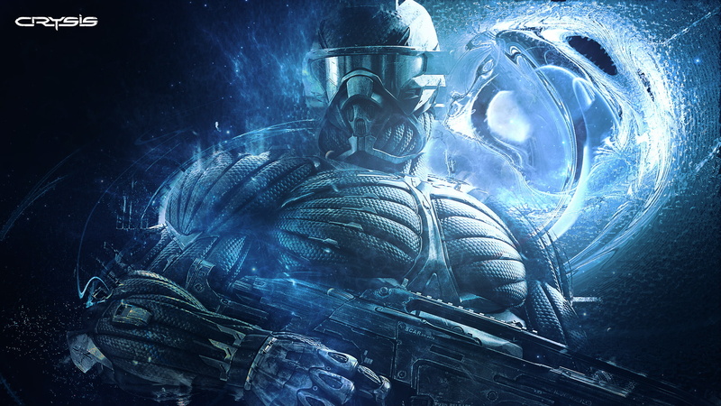 science, mask, soldiers, weapons, guns, art, goggles, uniform, crysis, rifles, mech, games, sci, video, 1080P, glassrd, tech, machine, warriors, fiction