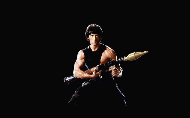 sport, one person, three quarter length, athlete, strength, young adult, healthy lifestyle, Sylvester Stallone, determination, exercising, men, adult, portrait