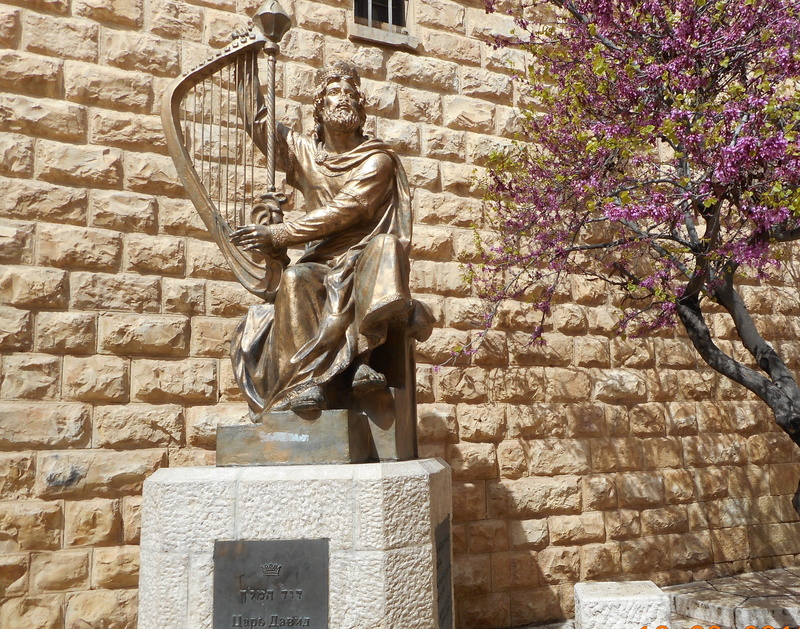 nature, craft, outdoors, architecture, art and craft, Harp, low angle view, monument, representation, Jerusalem, brick wall, statue, building exterior