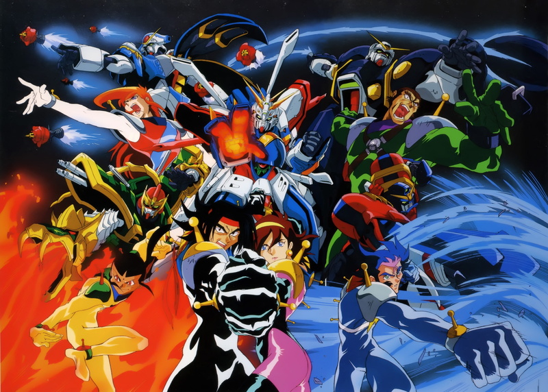 Mobile Fighter G Gundam, 2K, anime