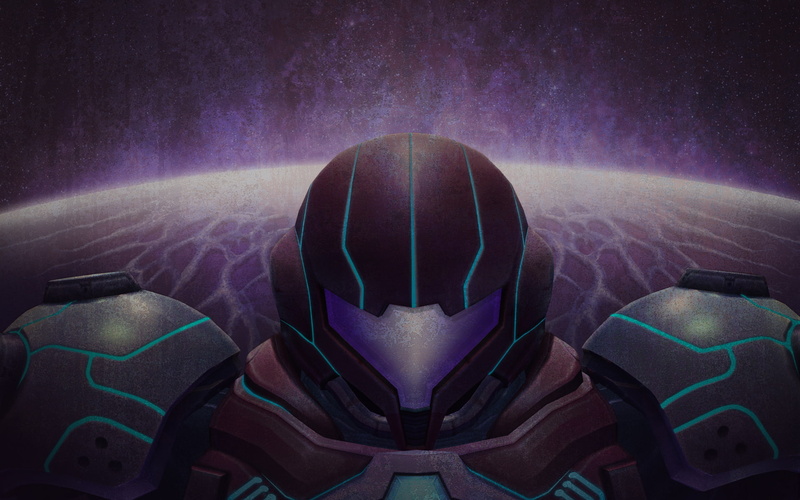 video games, nintendo, samus, metroid, 1080P, hd, purple