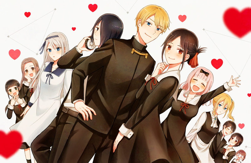 Tsubasa (Kaguya-sama: Love is War), Kei Shirogane, Karen Kino, 4K, Ai Hayasaka, Nagisa Kashiwagi, Kaguya Shinomiya, Anime, Miyuki Shirogane, Yu Ishigami