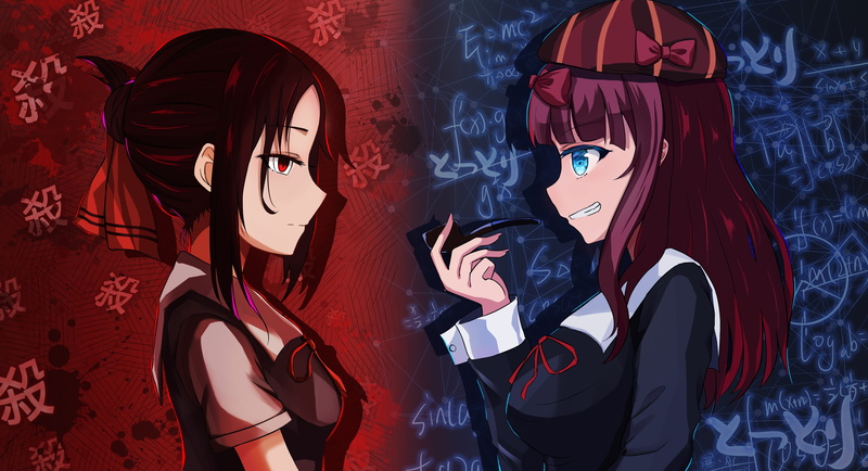 Kaguya-sama: Love is War, Kaguya Shinomiya, Anime, Chika Fujiwara, 2K