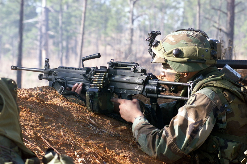 ammo, weapon, military, soldier, machine, m249, 720P, gun