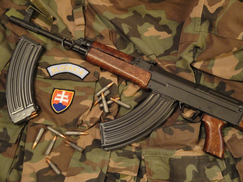 4K, czechoslovakia, czech, weapon, military, gun, 7.62x39, vz58, ammo, rifle, slovakia
