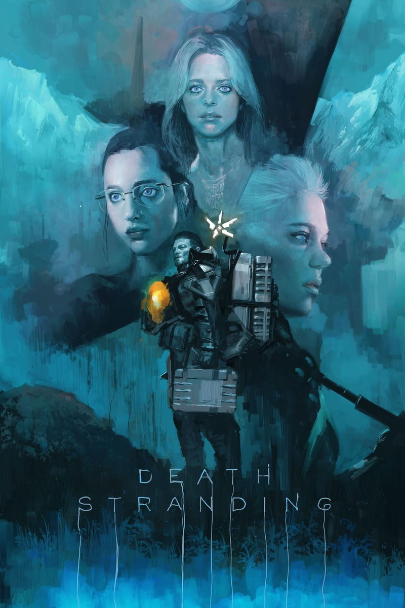 fan art, 720P, Death Stranding, digital art, masateru