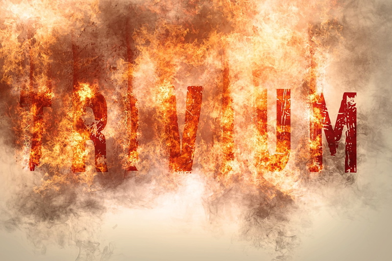 arts culture and entertainment, inferno, heat - temperature, flame, 720P, motion, smoke - physical structure, rock stars, firework, Trivium, orange color