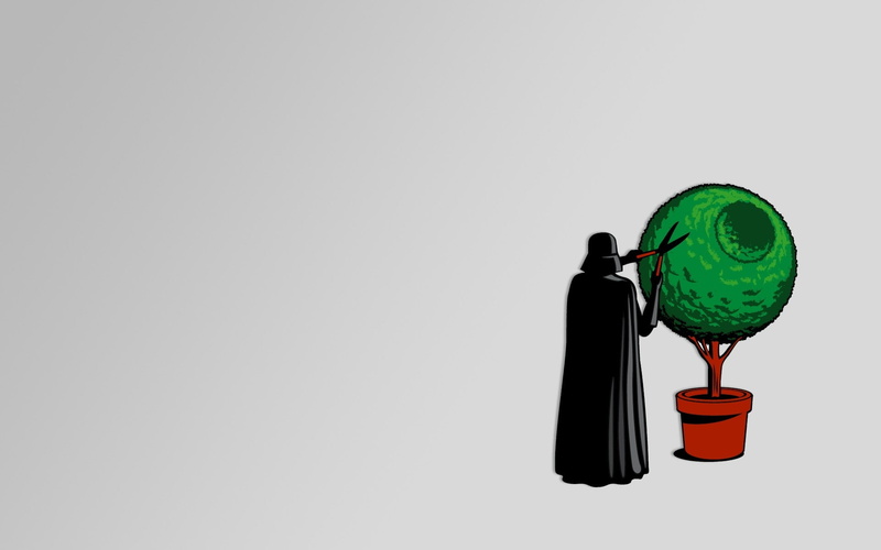humor, Death Star, Star Wars, Darth Vader, 1080P