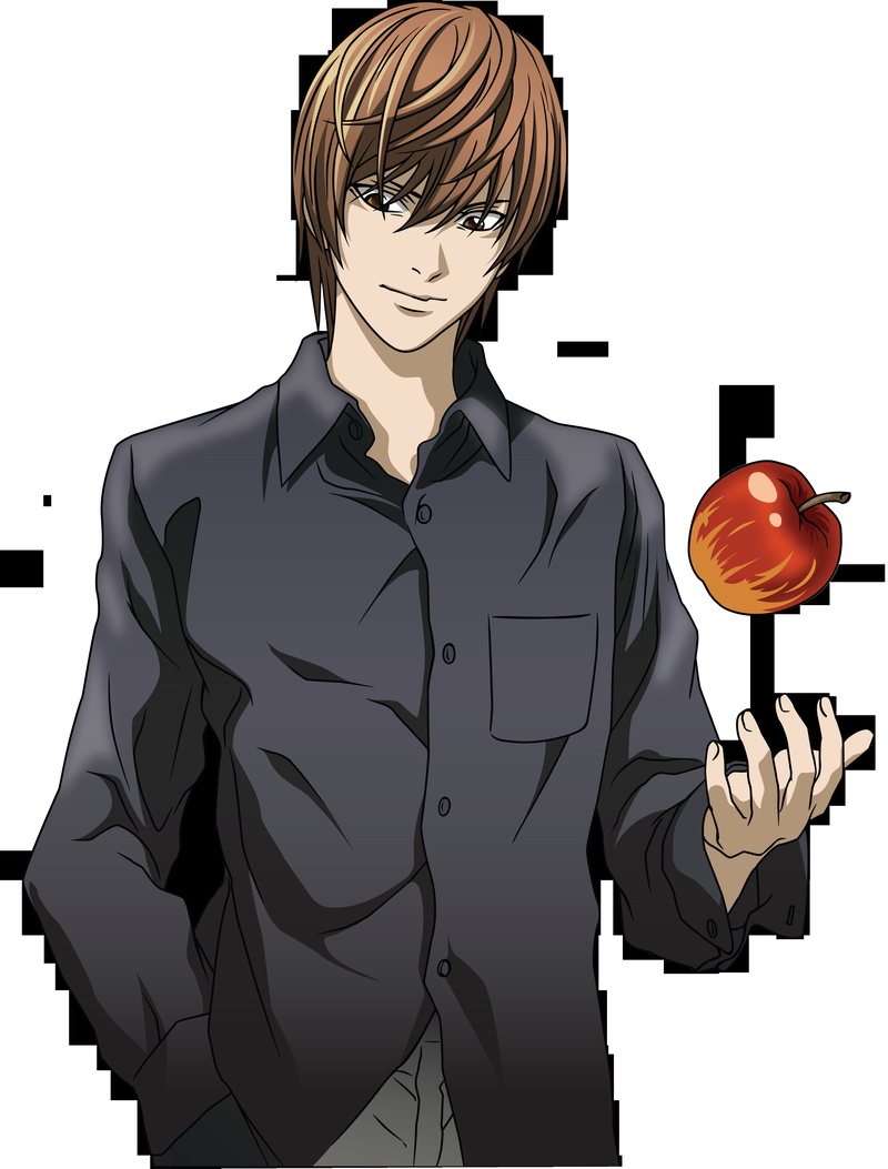 8K, anime, death, x, yagami, death note, Light, note, art, hd