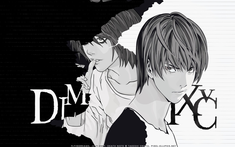anime, yagami, 1080P, light, hd, note, x, art, Yagami Light, death, death note