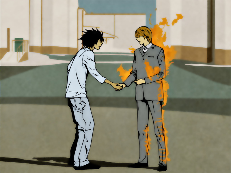 death note, hd, 1080P, kira, death, anime, L., l, x, art, note