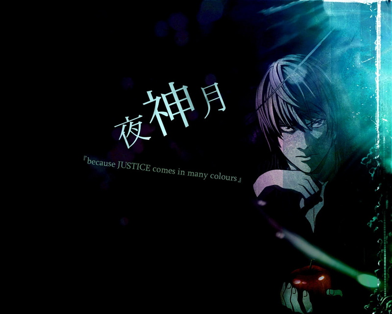 note, x, art, 720P, anime, death, hd, kira, death note