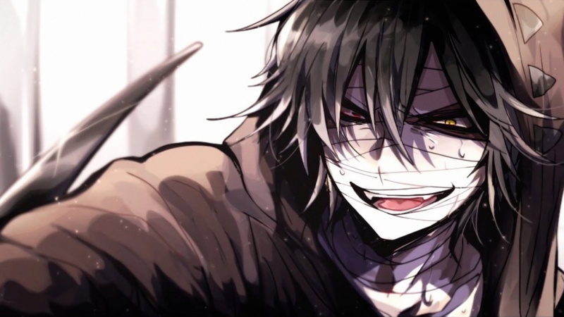 1080P, Satsuriku no Tenshi, Anime, Boy, Heterochromia, Zack (Satsuriku No Tenshi), Yellow Eyes, Red Eyes