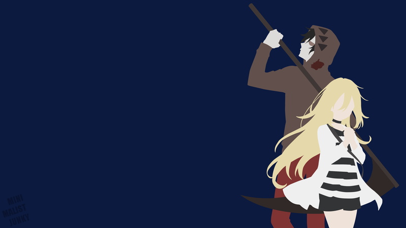 Satsuriku no Tenshi, 4K, Anime, Zack (Angels Of Death), Rachel Gardner, Angels Of Death