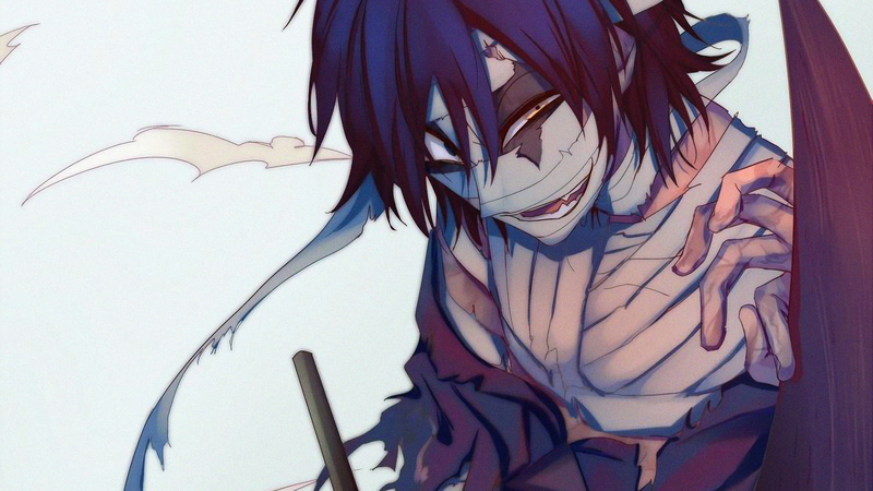 Anime, Satsuriku no Tenshi, 4K, Angels Of Death, Zack (Angels Of Death)