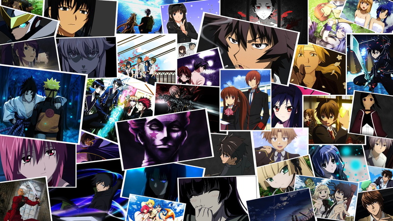Anime, Canaan, Crossover, Death Note, Clannad, Naruto, Rain, Fate/Stay Night, Elfen Lied, Kira (Death Note), Shinsekai, Hunter x Hunter, 1080P, Highschool