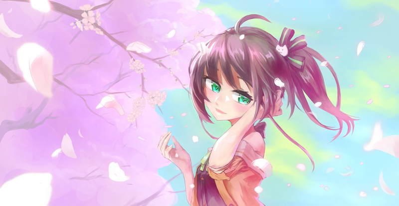 Anime, 4K, Virtual Youtuber, Natsuiro Matsuri