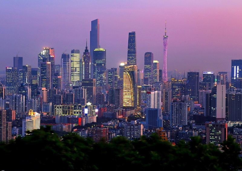 720P, Canton, guangzhou, Cityscape, China