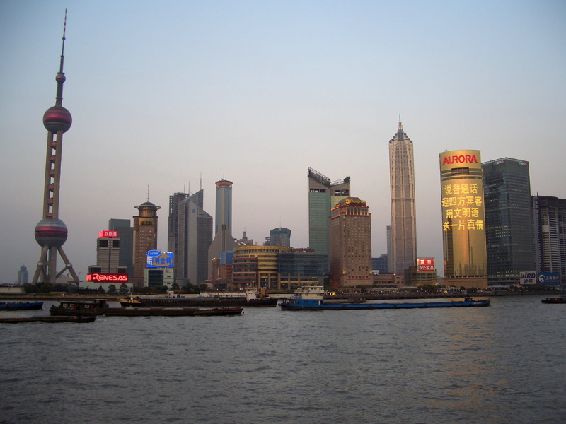 asia, spire, financial district, office Building, skyscrapers, landscape, sky, photos, water, China, skyscraper, tower, urban Skyline, waterfront, famous Place