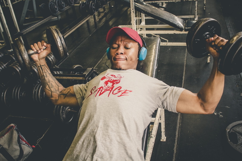 man, leisure activity, working out, sports, gym, portrait, person, clothing, males, people, sleeve, front view, muscular build, weight, building, lifestyles