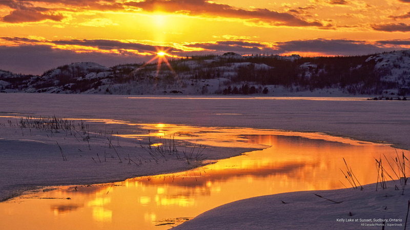 lake, kelly, 2K, Nature, ontario, sudbury, sunset