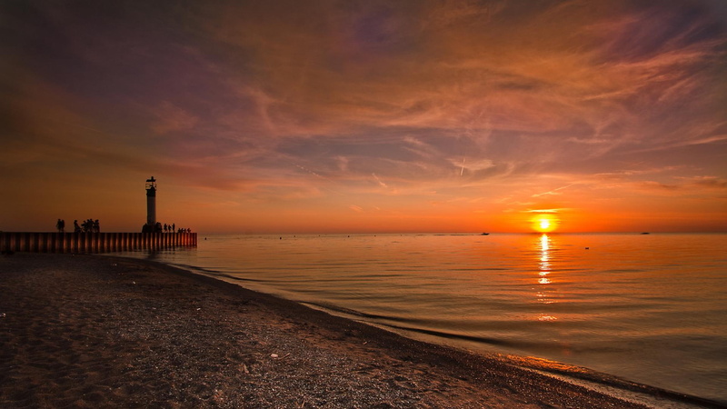 peaceful, colorful, eastern, lake, nature and landscapes, 1080P, beautiful, ontario, shores
