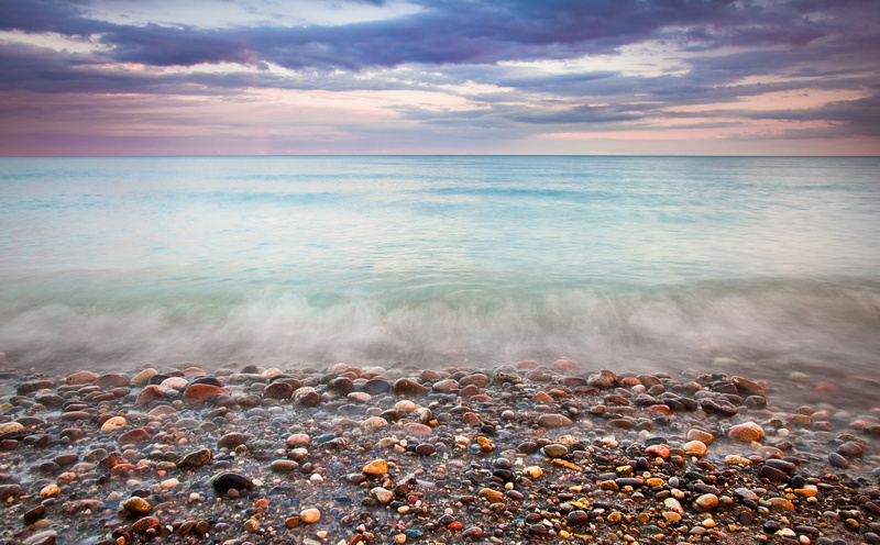5K, pebble, outdoors, ontario, land, Shore, beauty in nature, stone, horizon, solid, tranquil scene, sea, KewBeach, rock, scenics - nature, Lake, Sunset