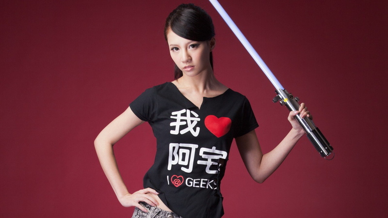 sunny, taiwanese, women, models, light, asian, girls, asians, 1080P, sabers, lin