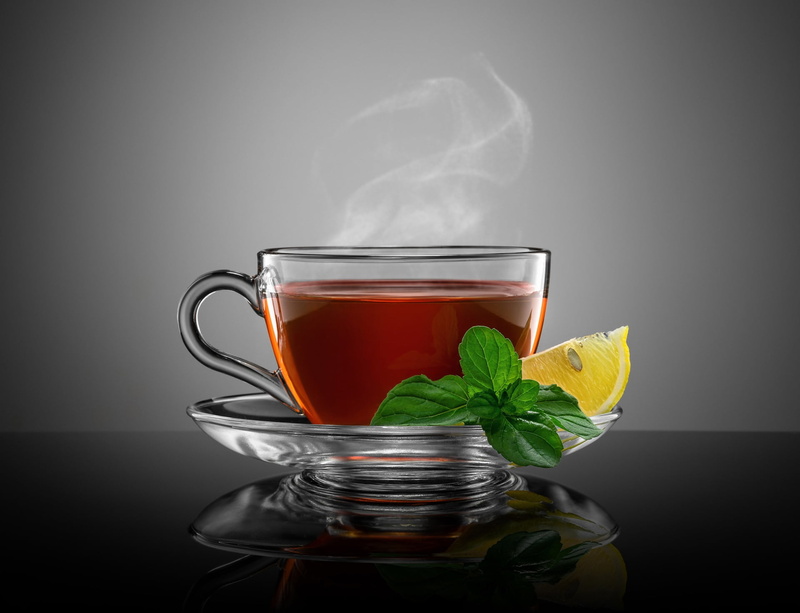 1080P, hot tea, lemon, tea