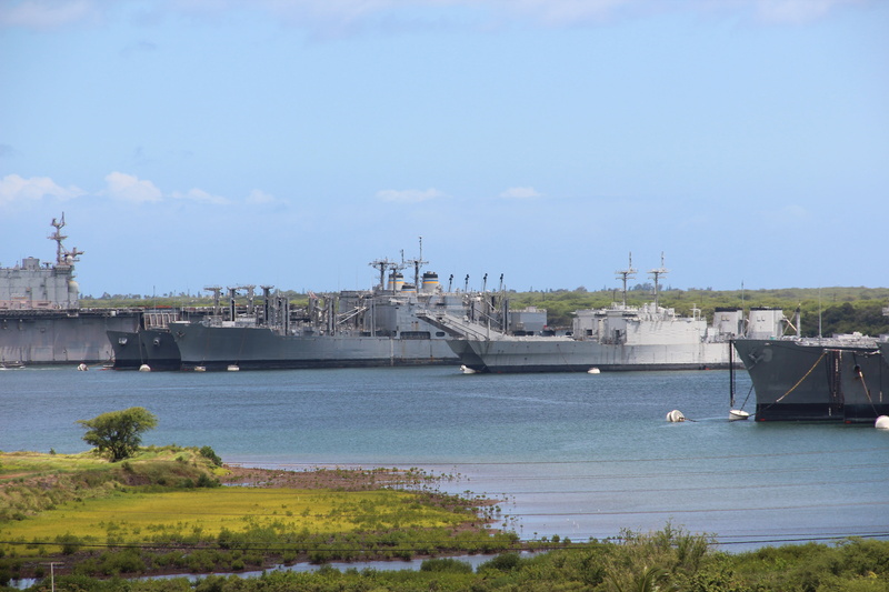 boats, nature, city, sky, 5K, water, oahu, outdoors, nautical vessel, plant, sailboat, ship, connection, battleship, day, building exterior, cloud - sky