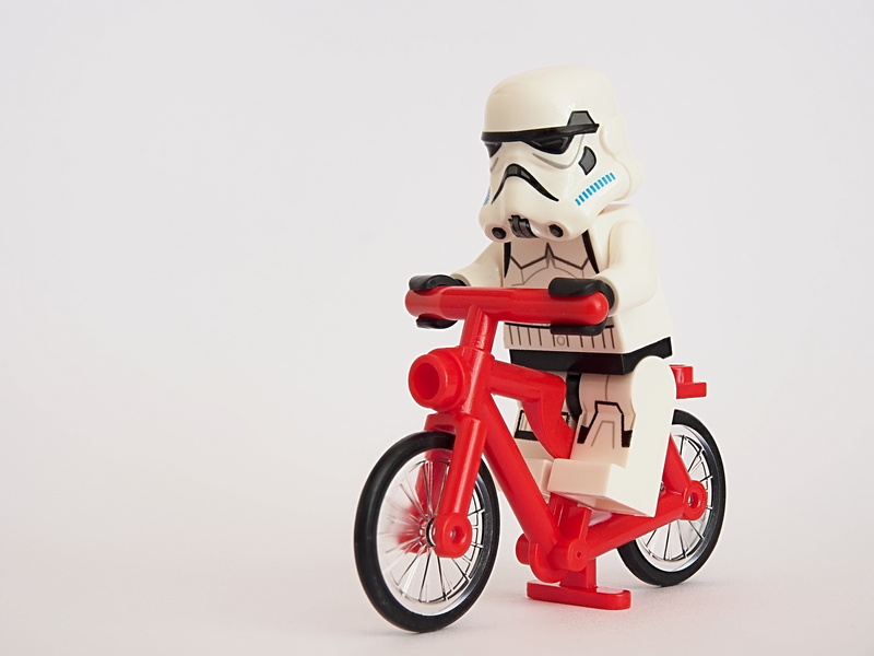 infantry, athlete, outdoor, workout, full length, saddle, fitness, mode of transportation, speed, bicycle, stormtrooper, army, minifigure, childhood, republic