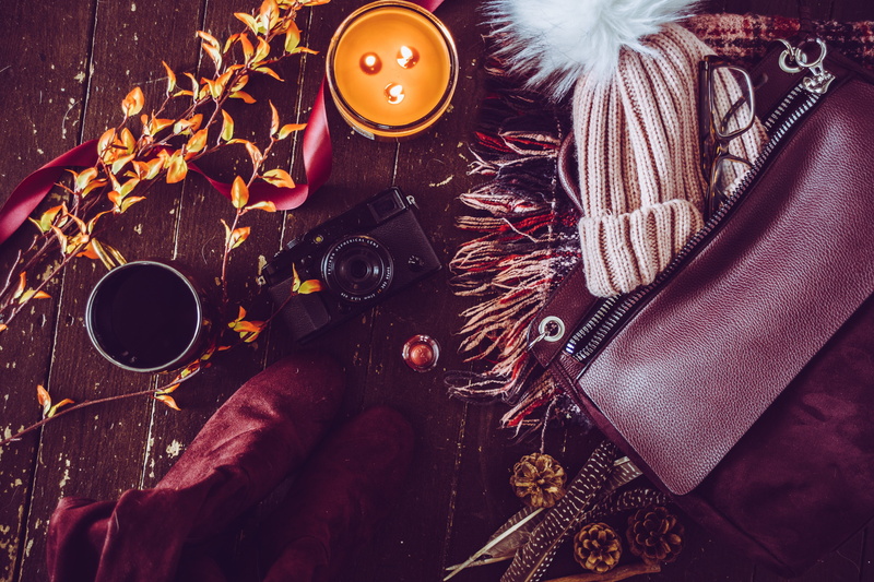 clothing, close-up, bobble, flat lay, container, autumn, celebration, button, still life, flat, high angle view, hat, table, photography, fujixpro1, indoors