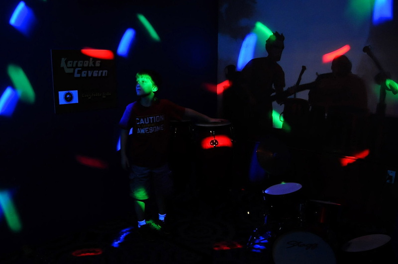 togetherness, color, lighting Equipment, Color, human, enjoyment, multi colored, light, dark, dance, children, illuminated, music playback, performing Arts Event