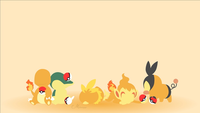 Tepig (Pokémon), Chimchar (Pokémon), 1080P, Cyndaquil (Pokémon), Pokémon, Charmander (Pokémon), Torchic (Pokemon)