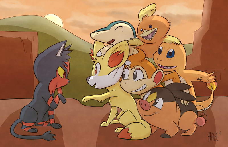 Pokémon, Chimchar (Pokémon), Tepig (Pokémon), 1080P, Charmander (Pokémon), Cyndaquil (Pokémon), Litten (Pokémon), Torchic (Pokemon), Fennekin (Pokémon