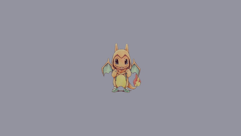cartoon/comic, hoodie, pokemon, charmander, character, 1080P, hd