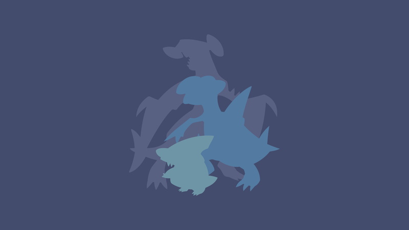 Gabite (Pokémon), Gible (Pokémon), Garchomp (Pokémon), Pokémon, 4K
