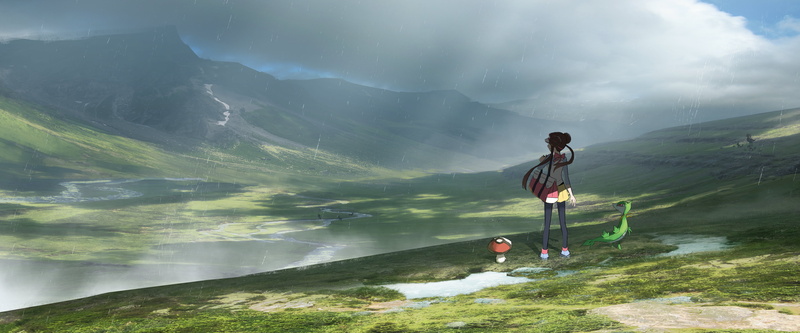 Pokemon: Black and White 2, 5K, Pokémon, Landscape, Girl, Rosa (Pokemon)