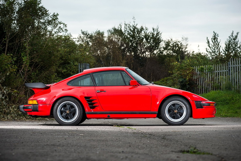 911, uk-spec, 720P, turbo, cars, (930), coupe, 1986, porsche, flachbau, (se), red