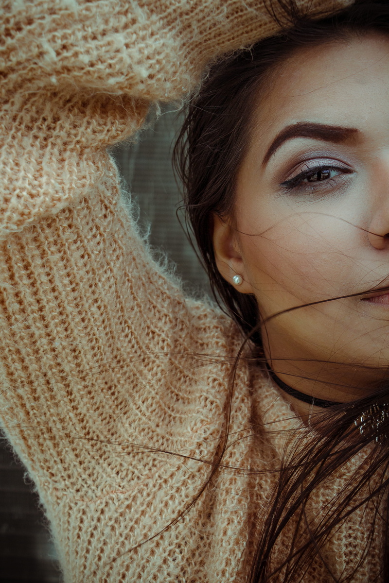 young women, selfie, beautiful woman, indoors, lady, human, human face, long hair, woman, face, young adult, brunette, looking at camera, taking, headshot