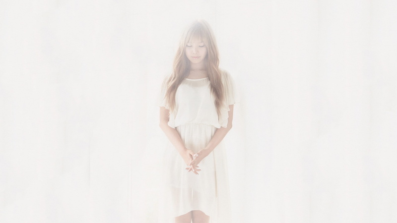 long hair, Pledis Entertainment, simple background, K-pop, folded hands, 1080P, white background, After School, Raina, Asian, women, Korean
