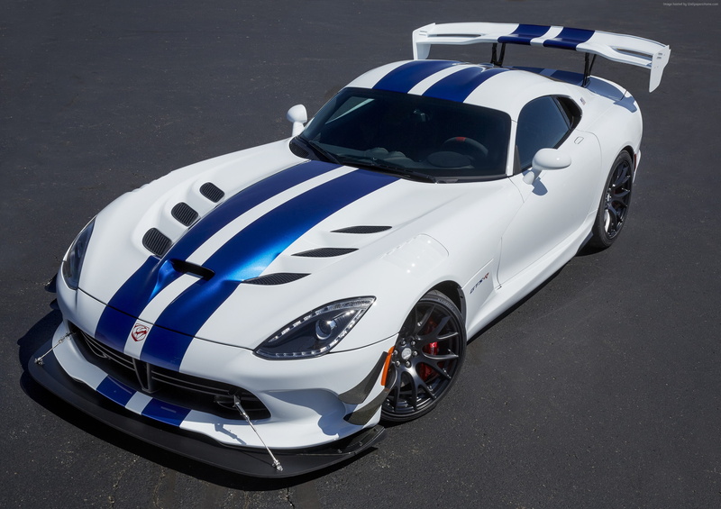 Dodge Viper GTS-R, speed, Commemorative Edition ACR, 2K, white