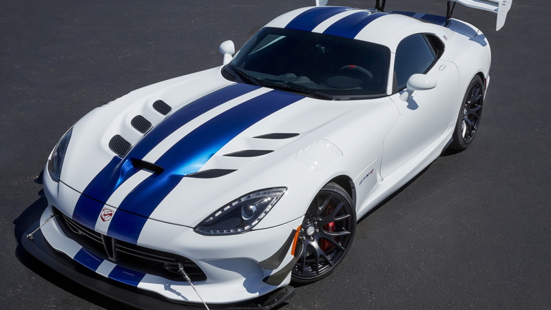 striped, Dodge Viper GTS-R, white, 2K, blue, speed, Commemorative Edition ACR, dodge, viper