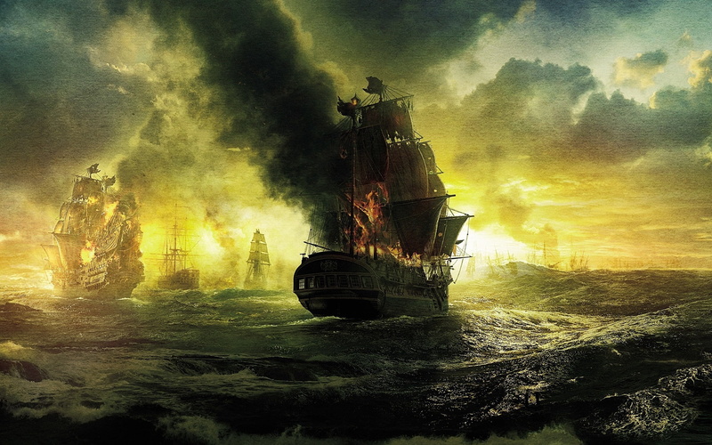 1080P, Pirates, Caribbean, Movie
