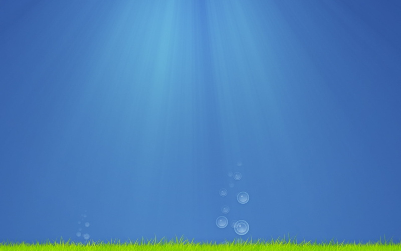 backgrounds, golf, vibrant Color, springtime, sea, grass, wet, abstract, algae, bubbles, minimalism, light - Natural Phenomenon, land, tranquility