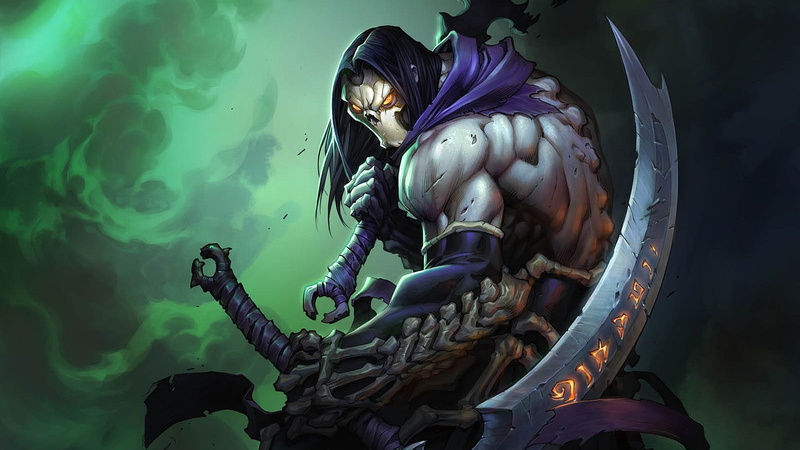 fantasy, hd, Death, art, creatures, fantasy art, 1080P, darksiders, abstract